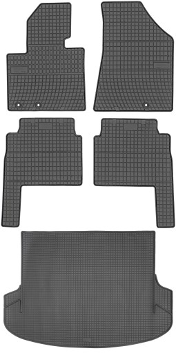 Kia Sorento II SUV 2009-2012 гумові килимки + килимок в багажник