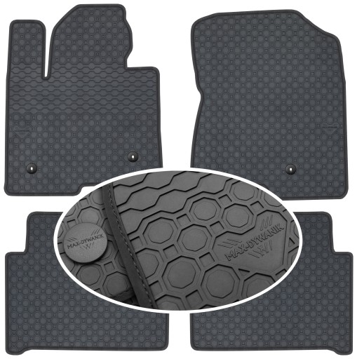 Позашляховик Kia Sorento IV 2020 р.в Гумовий килимок PrimeLiner - Чорний