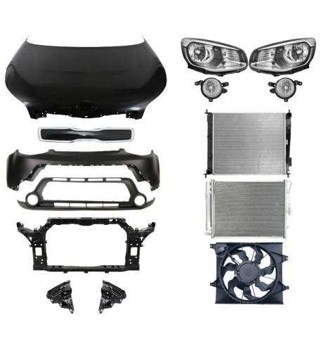 1437 - Кіа Соул 14-17 Лампа ремня капоту бампера