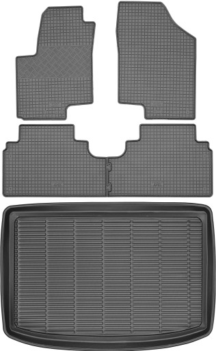 Kia Venga Minivan 2009-2017 КОМПЛЕКТ - Коврики + коврик в багажник