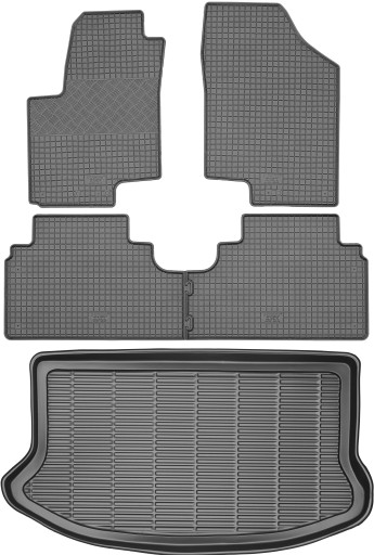 Kia Venga Minivan 2009-2017 КОМПЛЕКТ - Коврики + коврик в багажник