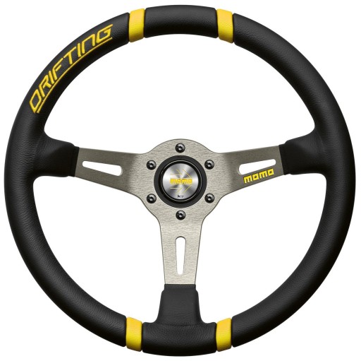 Кермо Momo Drifting 350 Yellow KJS Drift