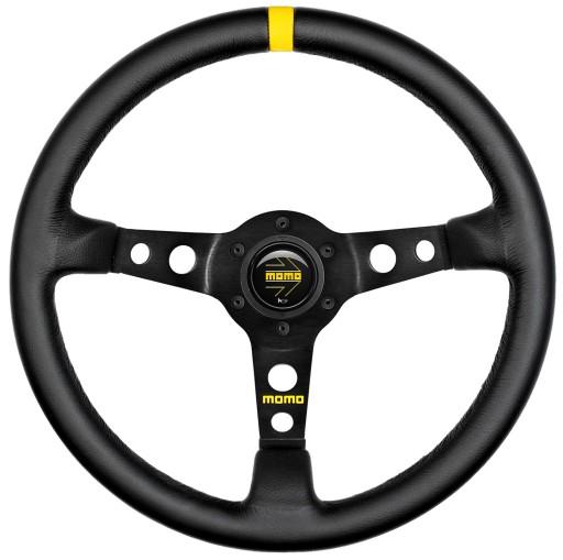 Кермо Momo Model 07 Шкіряний KJS Drift