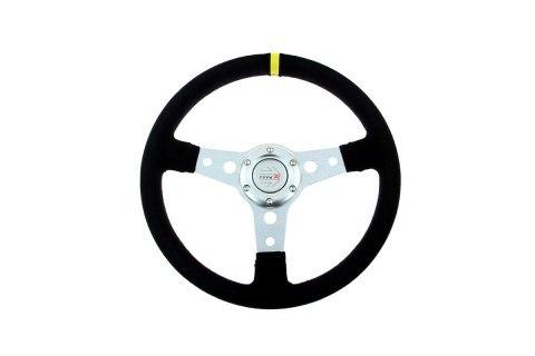 Руль Pro 350 мм смещение: 0 мм замша Черная