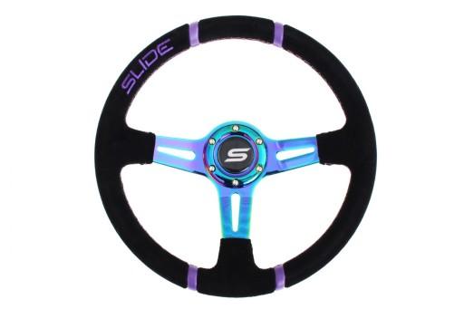 Руль слайд 350 мм смещение: 45 мм замша NeoChrome