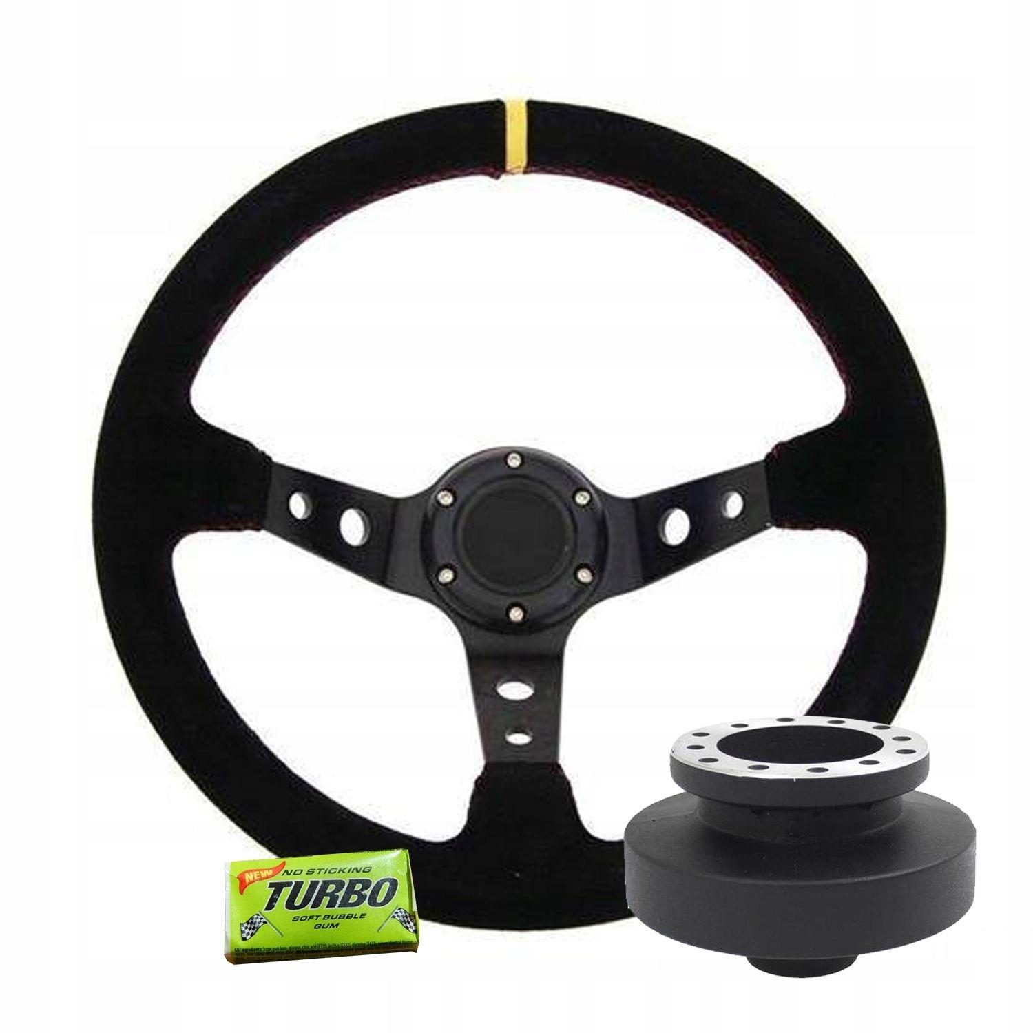 Спортивне рульове колесо замша + NABA BMW E36 DRIFT