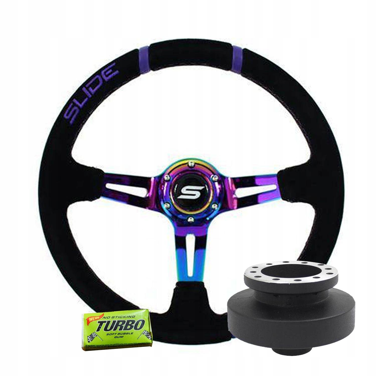 Спортивне рульове колесо замшеве SLIDE NABA BMW E46