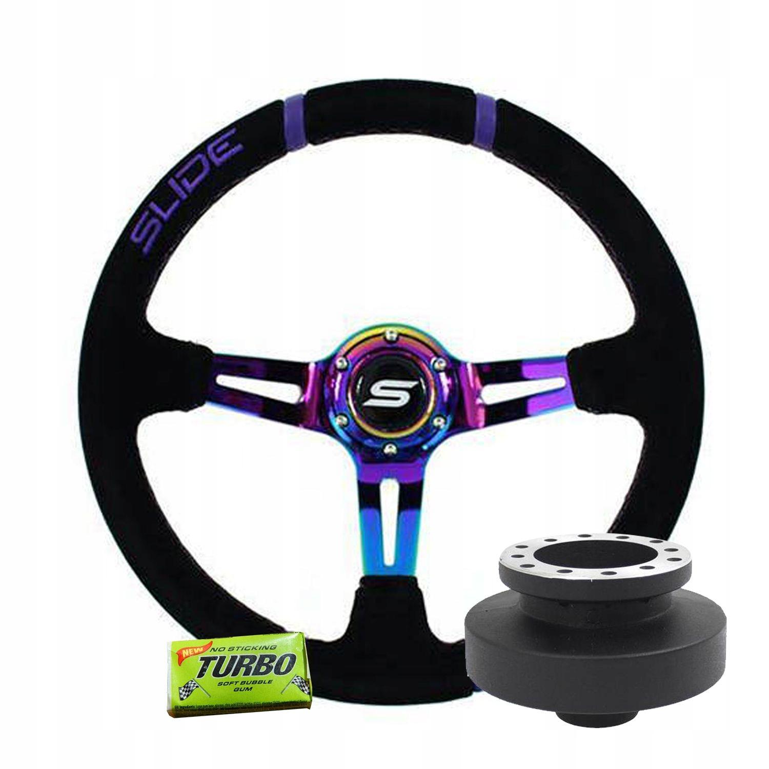 Спортивное рулевое колесо замшевое SLIDE NABA BMW E46