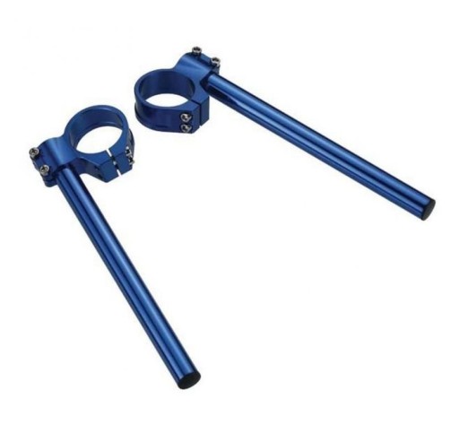 MH0450BL - Регулируемый руль с клипсой для улицы Accel с низкой рукояткой 50 мм, синий