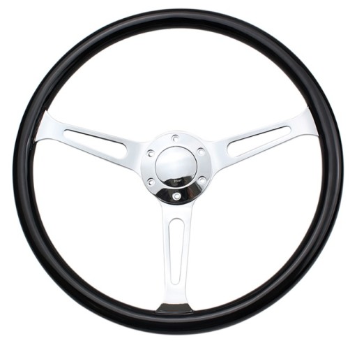 Кермо зі справжнього дерев'яного червоного дерева 380 мм ретро Nardi