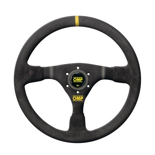 OMP WRC ралійне кермо замшеве чорне 350 мм 70 мм