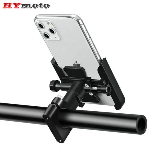 Чорне кермо Тримач для мобільного телефону