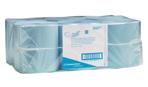 Kimberly-Clark Scott 6668 - Рулон паперових рушників, 304 м, великий, синій