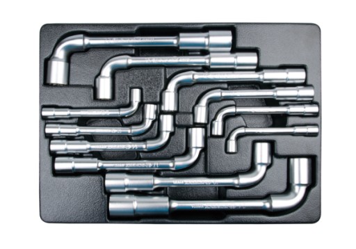 King Tony Wrench НАБІР ТРУБНИХ КЛЮЧІВ 12шт, від 8 до 24 мм, ДЛЯ ВІЗКА 9-1912MR