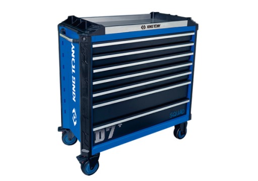 King Tony WORKSHOP TROLLEY 7 DRAWERS 104cm + 308 інструментів для вантажівки