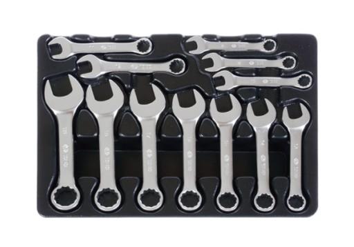 King Tony НАБОР КОРОТКИХ КОМБИНИРОВАННЫХ КЛЮЧЕЙ 12 ШТ. 8 - 19ММ 9-1282МР