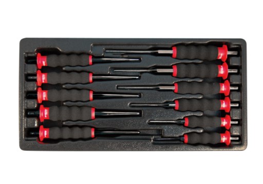 King Tony набір перфораторів 11cz картридж 9-1011gp