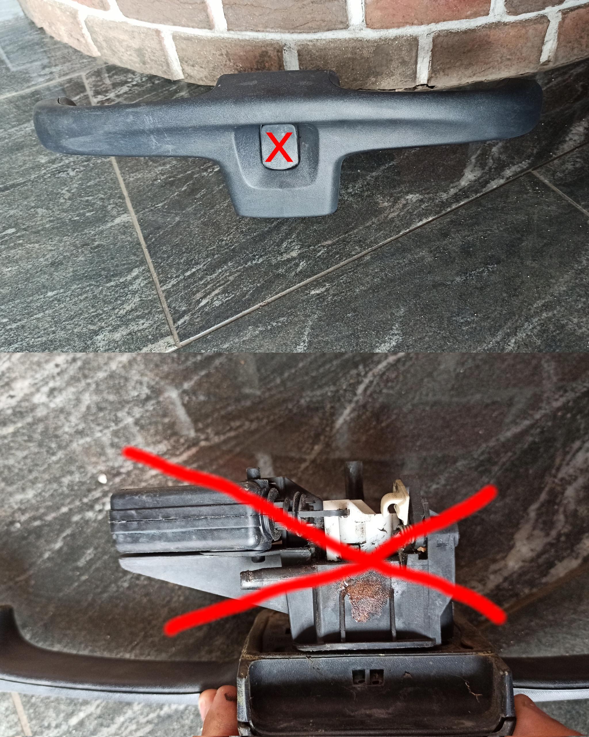 Дверна Ручка Задня Ручка Закрилка Trafic Vivaro Primastar