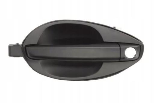 6010-20-040401P - Ручка передней двери L (внешняя, черная текстура,