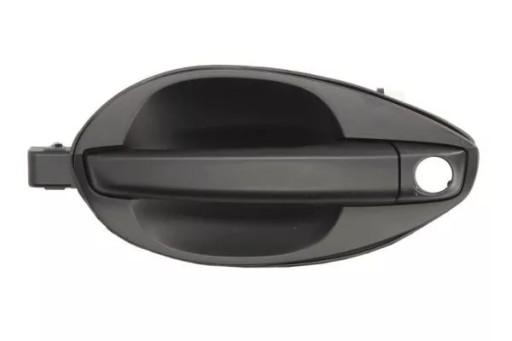 6010-20-040401P - Ручка передніх дверей L (зовнішня, чорна текстура,