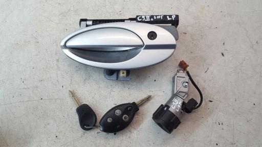 9634766077 9639398380 - Ручка передня передня ліва для Citroen C5 LIFT