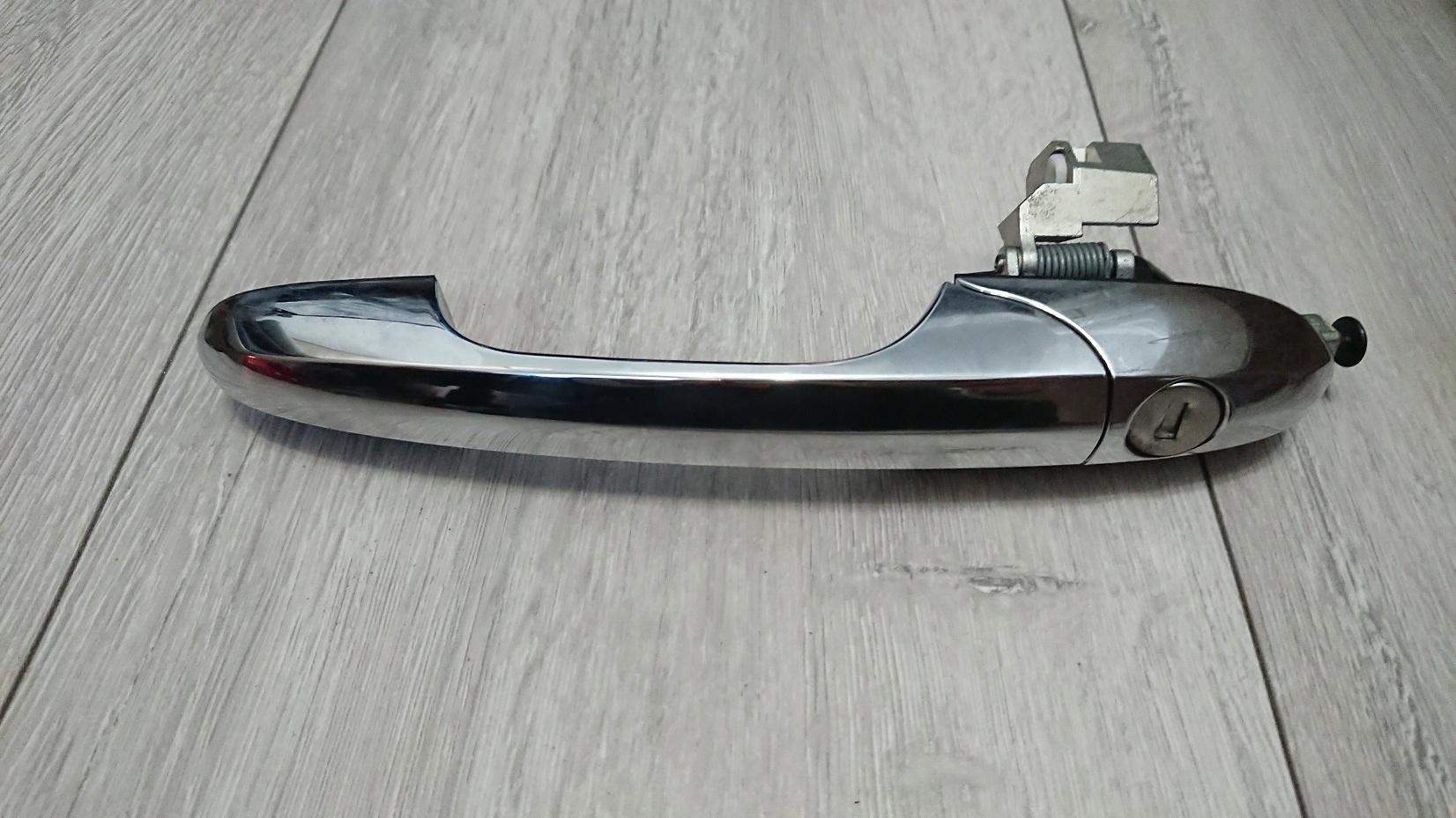 Зовнішня ручка дверей ліва Fiat 500 хром