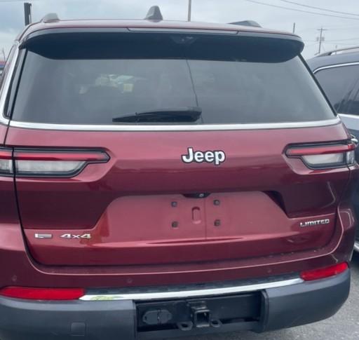 Накладка на бампер багажника повна задня Jeep Grand Cherokee WL L Long 2021-