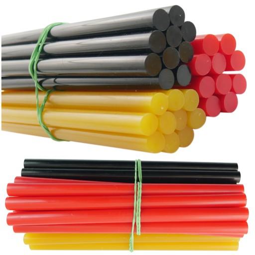 Клей PDR, черный, мед, красный, для клеевого ремонта, твердый, эластичный, 30 шт.