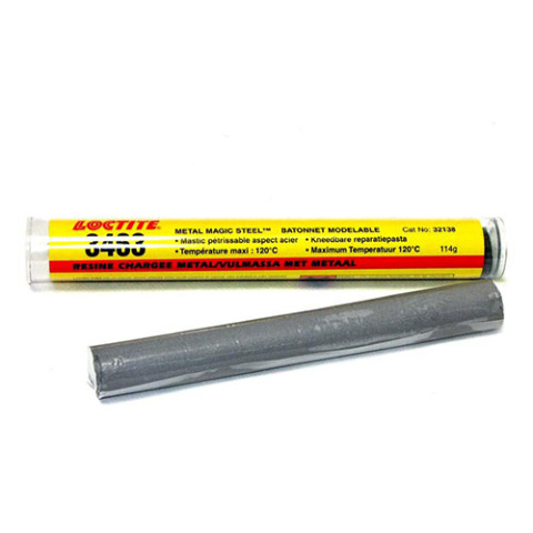 Эпоксидный клей для металла, 114 г (консистенция пластилина, с начинкой