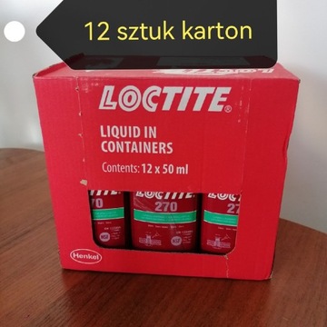 Клей для фіксації різьби Loctite 270 x 12 шт
