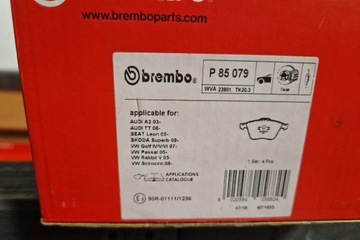 Гальмівні колодки BREMBO з датчиком