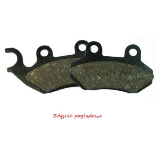 Карбоновые тормозные колодки EBC SFAC681 для скутера (комплект на 1 диск)