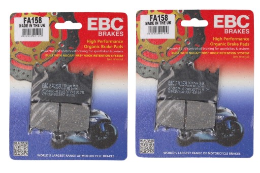 204092 - Колодки передние КПЛ ЕЦБ Suzuki SV 1000 GSF Bandit