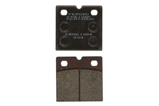 Колодки передні / задні Ferodo Fdb108p Platinum Ducati