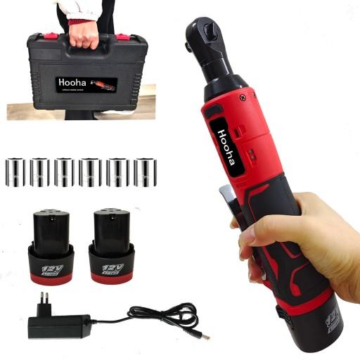 Перезаряжаемый ключ с храповым механизмом 3/8 + КОРПУС НА 2 АККУМУЛЯТОРА