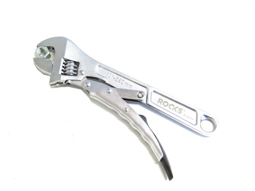 Разводной ключ с зажимом Морзе 250 мм француз