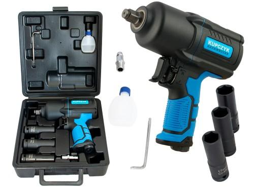 Гайковерт ударный пневматический Купчик 1/2 КПК-2000 + Головки