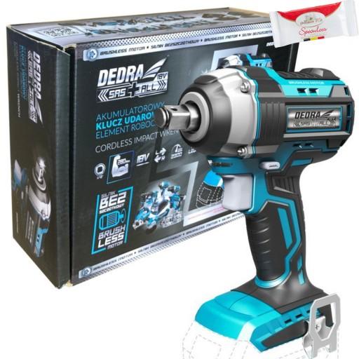 Ударный гайковерт 18 В, аккумулятор 280 Нм DEDRA SAS+ DED7146