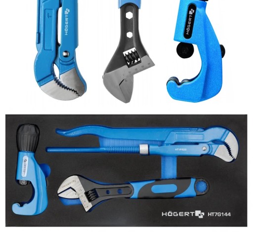 Трубний ключ Розвідний гайковий ключ Набір вставок для ящиків Eva з 3 шт