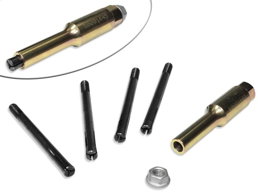 Ключ для снятия нити свечи накаливания 2,7 3,6 4,0 5 мм ТЕСАМ