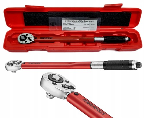 Динамометричний реверсивний ключ Teng Tools 40-200 Нм