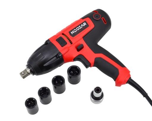Электрический ударный гайковерт 450 Вт 1/2 дюйма 450 Нм HOOZAR