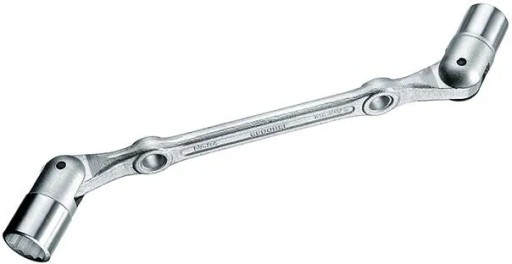 Ключ торцевий на два шарніри 8х9мм GEDORE