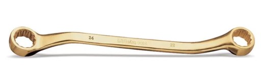 Ключ двосторонній офсетний безіскровий 17х19 мм