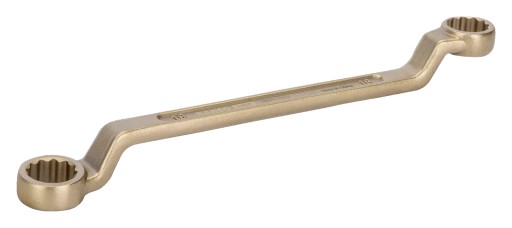 Ключ накидний двосторонній 16х17 мм, неіскровий AL-BR BAHCO