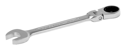 Комбинированный ключ с поворотной трещоткой 3/8