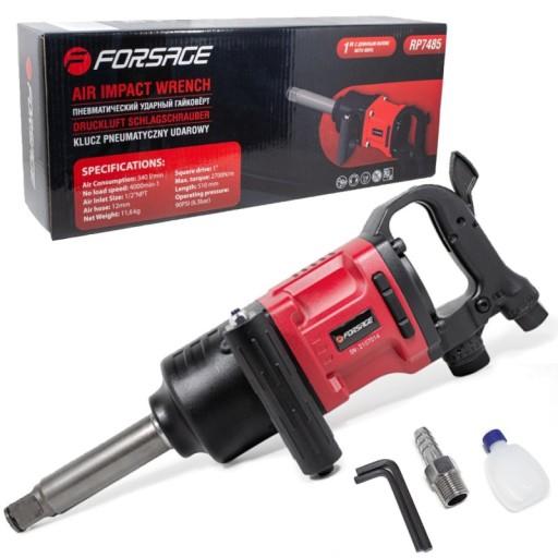 Пневматический ударный гайковерт 1 дюйм 2000 Нм для колес грузовых автомобилей