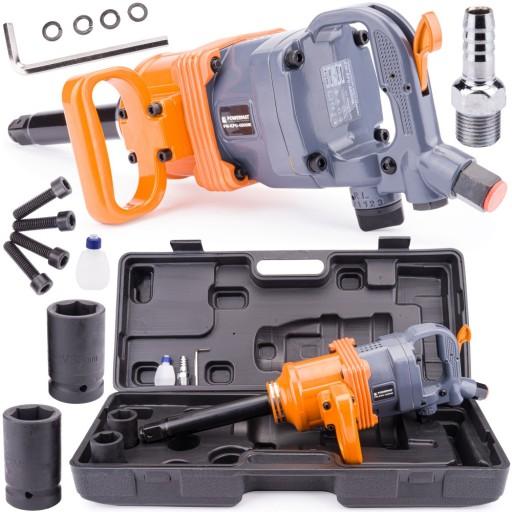 Пневматичний ударний гайковерт TIR 4800Nm POWERMAT