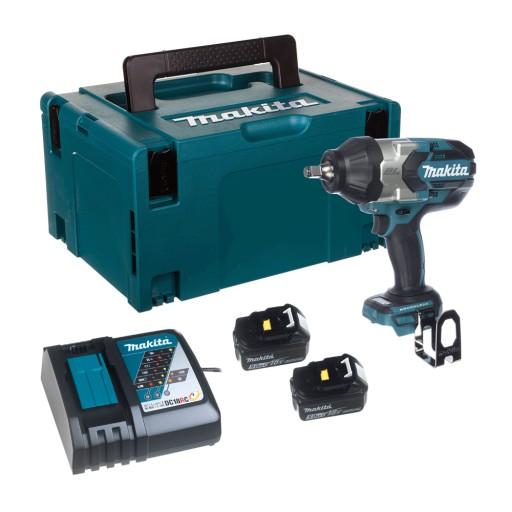 Makita DTW1002RTJ Аккумуляторный бесщеточный гайковерт + 2xAku 50