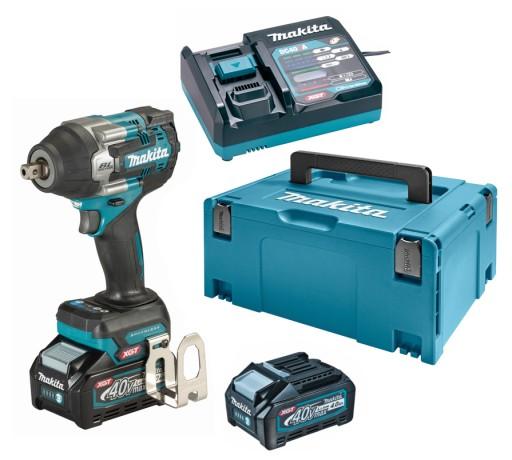 Ударний гайковерт Makita XGT TW008GM201 2x4.0Ah MAKPAC 3 Ratchet